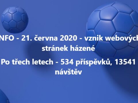 21. června 2020 vznikly webové stránky házené