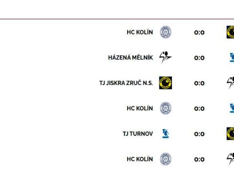 Sobota 21. září – mistrovský turnaj minižáků 5 + 1 v Kolíně