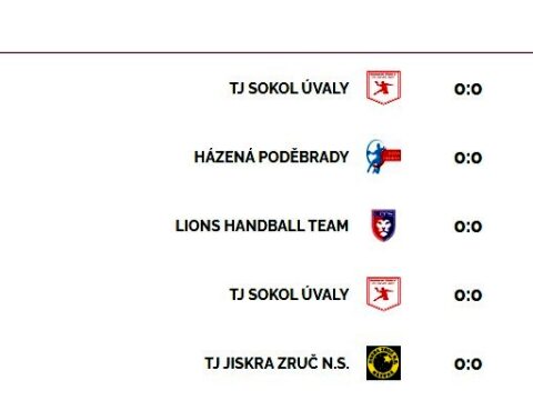 Neděle 22. září – mistrovský turnaj starších žáků v Úvalech (soutěž SKSH 2024/25)